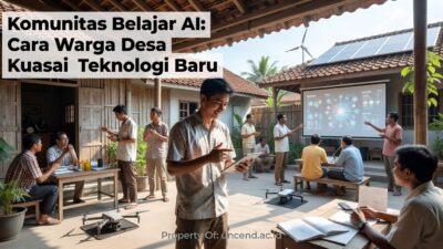 Komunitas Belajar AI: Cara Warga Desa Kuasai Teknologi Baru