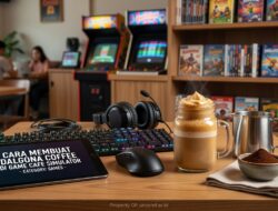 Cara Membuat Dalgona Coffee di Game Cafe Simulator