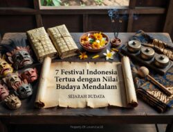 7 Festival Indonesia Tertua dengan Nilai Budaya Mendalam